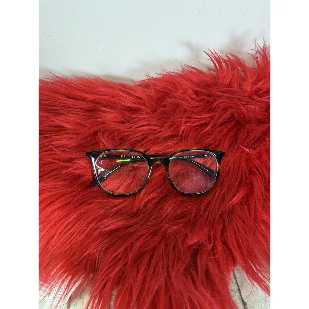 Ray-Ban Eyeglasses RB 7190 2012 Polished Havana Square Frame 53 19 145
